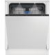 Beko BDIN38550C teljesen beépíthető mosogatógép, 15 teríték, 3 kosár, automatikus ajtónyitás, 59.8x55x81.8 cm
