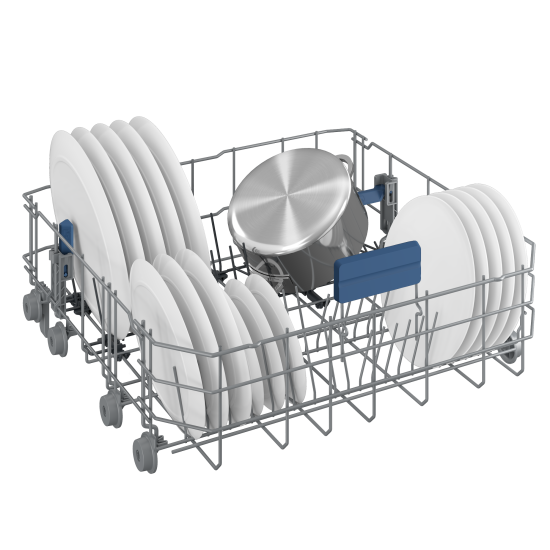 Beko BDIN38550C teljesen beépíthető mosogatógép, 15 teríték, 3 kosár, automatikus ajtónyitás, 59.8x55x81.8 cm