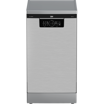 Beko BDFS26046XQ mosogatógép, 10 teríték, 3 kosár, automatikus ajtónyitás, 44.8x60x85 cm, acélszürke szín 