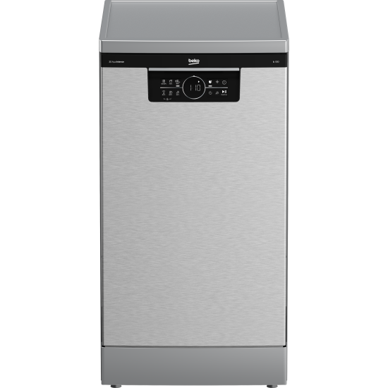 Beko BDFS26120XQ mosogatógép, 11 teríték, 3 kosár, 44.8x60x85 cm, acélszürke szín 