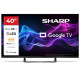 Sharp 40HF3865E Full HD Smart QLED TV, 40", 101.6 cm 