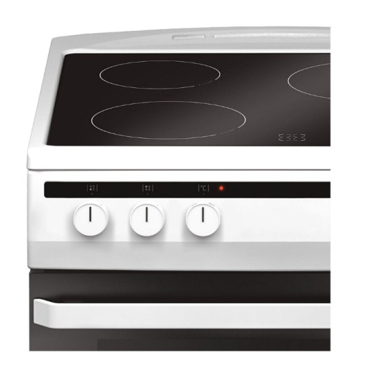 Amica 54034 kerámialapos tűzhely, 62L, 60x60x85 cm