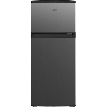 MPM MPM-125-CZ11/E felülfagyasztós kombinált hűtőszekrény, 89/28L, 48x53x115 cm, sötét inox szín 