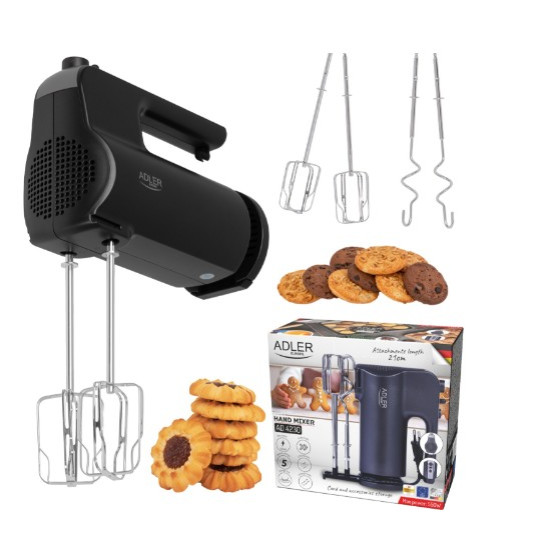 Adler AD4230 kézi mixer, 550W, fekete szín