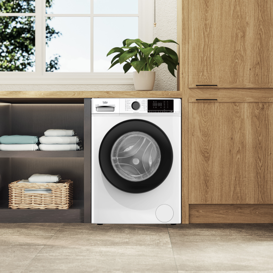 Beko B1WFM2741WBEE elöltöltős mosógép, 7 kg, gőz, 60x52x84.7 cm