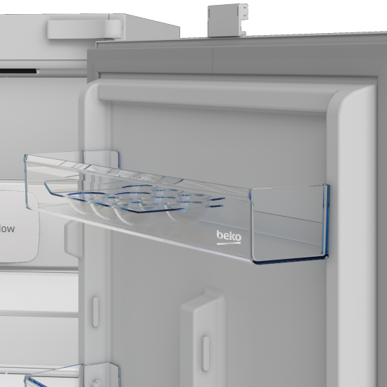 Beko B3BCNA294HS No Frost beépíthető alulfagyasztós kombinált hűtőszekrény, 194/76L, 54x55x177.5 cm