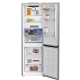 Beko B3RCNA364HXB1 No Frost alulfagyasztós kombinált hűtőszekrény, 210/106L, 59.5x66.3x186.5 cm, csiszolt ezüst szín 