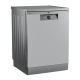 Beko BDFN26540XP mosogatógép, 15 teríték, 3 kosár, automatikus ajtónyitás, 59.8x60x85 cm, acélszürke szín 