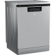 Beko BDFN36560XWP mosogatógép, 15 teríték, 3 kosár, automatikus ajtónyitás, Wifi, 59.8x60x85 cm, acélszürke szín