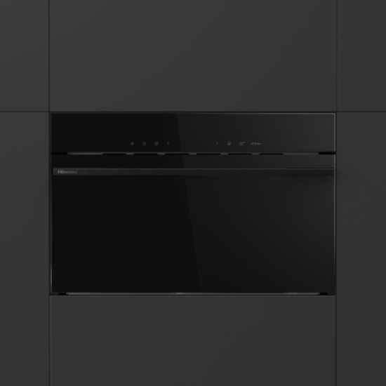 Hisense BIM334G64DBG8 beépíthető mikrohullámú sütő, 900W, 34L, 59.4x45.6x38.2 cm, fekete szín 