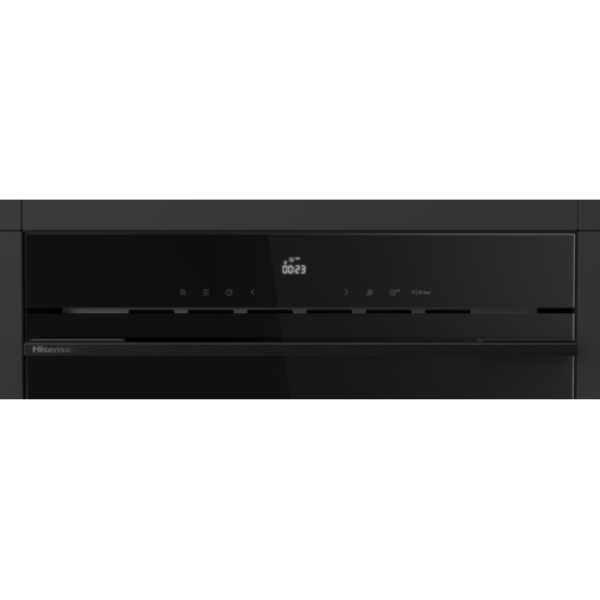 Hisense BIM334G64DBG8 beépíthető mikrohullámú sütő, 900W, 34L, 59.4x45.6x38.2 cm, fekete szín 