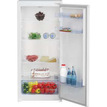 Beko BLSA210M4SN beépíthető egyajtós hűtőszekrény, 198L, 54x54.5x121.5 cm 