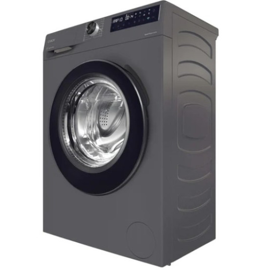 Candy BR 26SSB6G-S elöltöltős mosógép, 6 kg, gőz, Wifi, inverter motor, 59.5x42x85 cm, antracit szín 