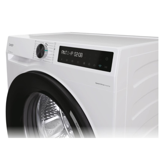 Candy BR 413BL8-S elöltöltős mosógép, 13 kg, inverter motor, 59.5x68.1x85 cm 