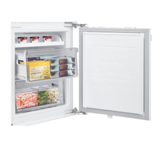 Samsung BRB80F30AEF0EO No Frost beépíthető alulfagyasztós kombinált hűtőszekrény, Wifi, 224/74L,54x55x193.5 cm 