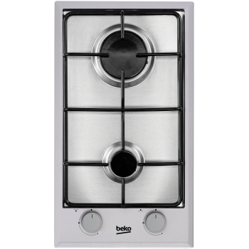 Beko HDCG 32220 SX beépíthető gáz főzőlap, 30x51x5.2 cm, inox szín 