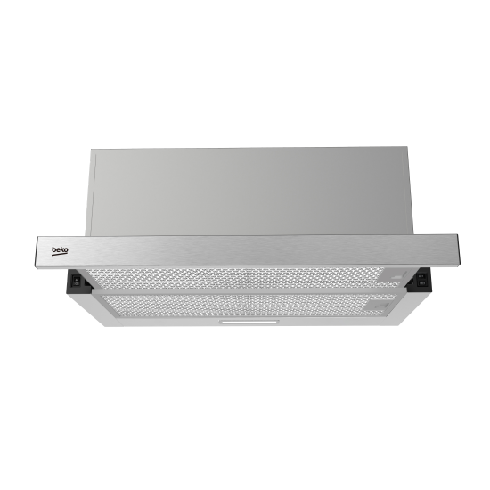 Beko HNT61520XH beépíthető kihúzható konyhai elszívó, 59.5x30x29 cm, inox szín 