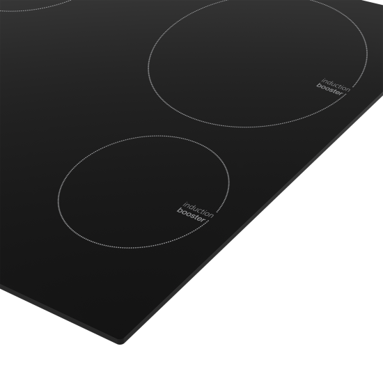 Beko HII64400AT beépíthető indukciós kerámialap, 60x51x5.5 cm, fekete szín 