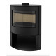 Nordflam Bolonia öntvény kandalló íves üveggel 10,5kW