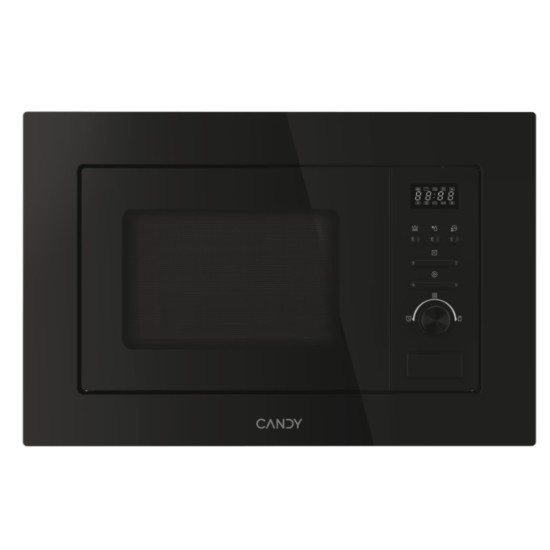 Candy CA20FMW7NB beépíthető mikrohullámú sütő, 20L, 59.5x34.35x38.8 cm, fekete szín