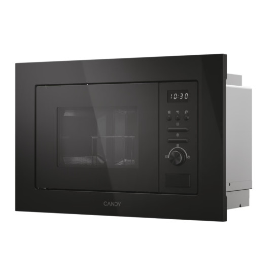 Candy CA20FMW7NB beépíthető mikrohullámú sütő, 20L, 59.5x34.35x38.8 cm, fekete szín