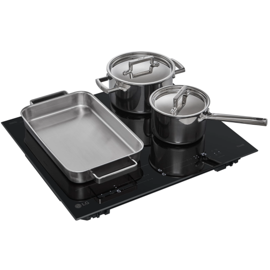 LG CBIZ2435B beépíthető indukciós kerámialap, 59x52x5 cm, fekete szín 