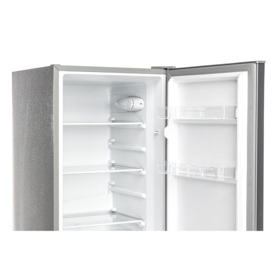 Vivax CF-174ELF S alulfagyasztós kombinált hűtőszekrény, 115/59L, 47x51.1x150 cm, ezüst szín 