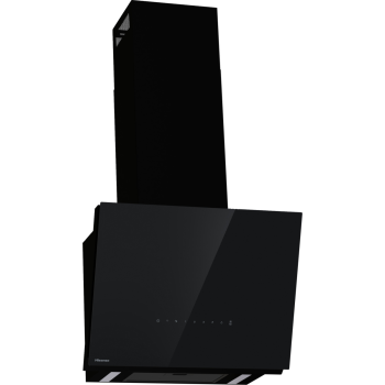 Hisense CH6IN6226B beépíthető falra szerelhető döntött kürtös konyhai elszívó, 59.5x41.2x45 cm, fekete szín 
