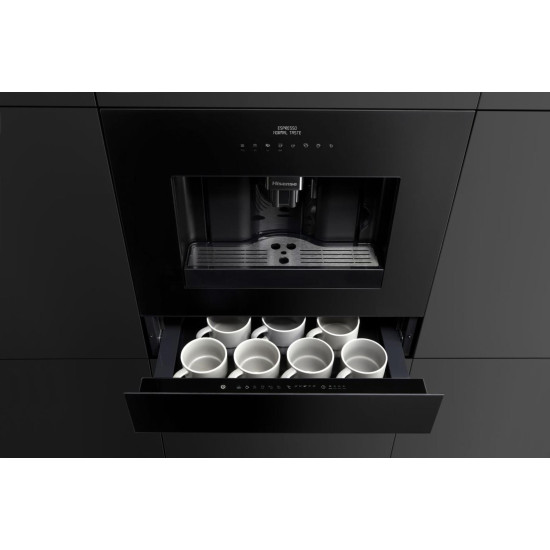 Hisense CM4340DBG beépíthető kávéfőző, 59.5x40.5x45.5 cm, fekete szín 