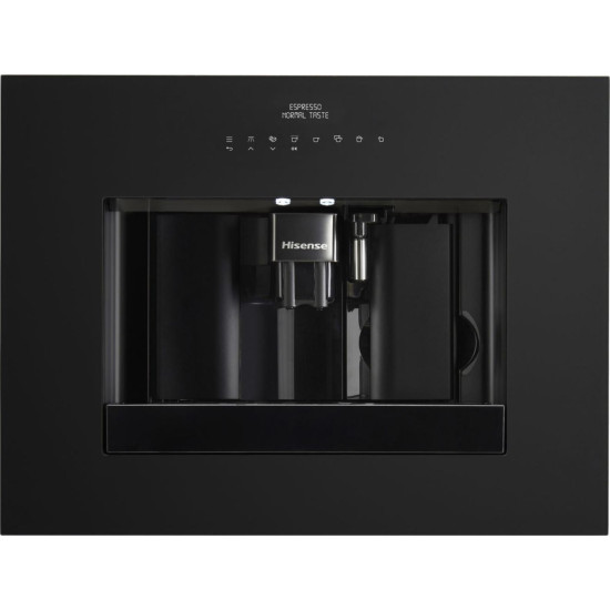 Hisense CM4340DBG beépíthető kávéfőző, 59.5x40.5x45.5 cm, fekete szín 