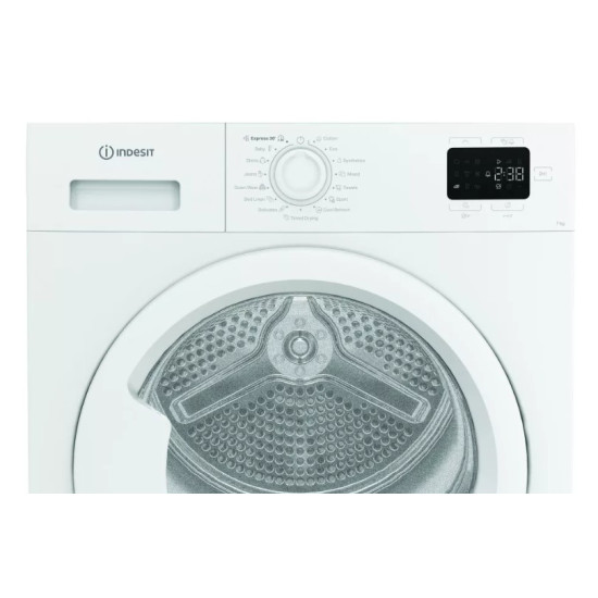 Indesit C YSD 72D WW EE hőszivattyús szárítógép, 7 kg, 59.8x54.5x84.6 cm 