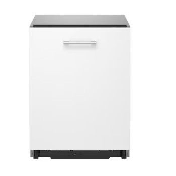 LG DB273TX teljesen beépíthető mosogatógép, 14 teríték, inverter motor, 3 kosár, automatikus ajtónyitás, 59.8x55.4x81.5 cm