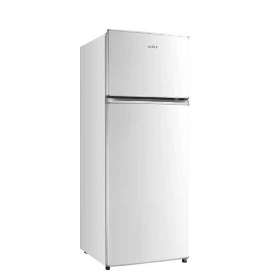 Vivax DD-207E W felülfagyasztós kombinált hűtőszekrény, 163/41L, 55x55x143 cm