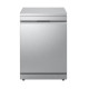 LG DF375HVS mosogatógép, 14 teríték, inverter motor, 3 kosár, automatikus ajtónyitás, 60x60x85 cm, hamvas ezüst szín 