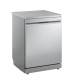 LG DF375HVS mosogatógép, 14 teríték, inverter motor, 3 kosár, automatikus ajtónyitás, 60x60x85 cm, hamvas ezüst szín 