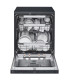 LG DF587HMS mosogatógép, 14 teríték, inverter motor, 3 kosár, automatikus ajtónyitás, 60x60x85 cm, matt fekete szín 