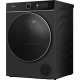 Hisense DH5I104BBAB hőszivattyús szárítógép, 10 kg, Wifi, gőz, inverter motor, 59.5x64x84.5 cm, fekete szín 