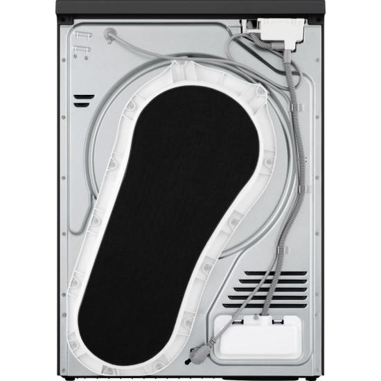 Hisense DH5I104BBAB hőszivattyús szárítógép, 10 kg, Wifi, gőz, inverter motor, 59.5x64x84.5 cm, fekete szín 