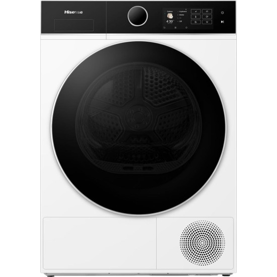 Hisense DH5I104BWAB hőszivattyús szárítógép, 10 kg, Wifi, gőz, inverter motor, 59.5x64x84.5 cm 
