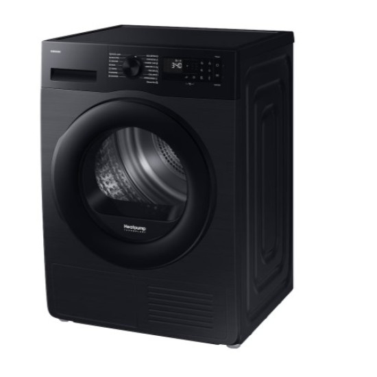 Samsung DV90DG52A0ABLE hőszivattyús szárítógép, 9 kg, Wifi, inverter motor, 60x65x85 cm, fekete szín 
