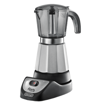 DeLonghi EMKM4.B elektromos kotyogós kávéfőző 4 személyes, fekete/inox szín