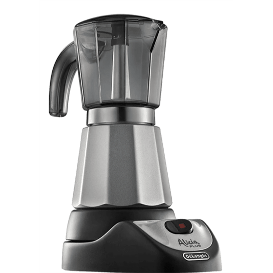 DeLonghi EMKM4.B elektromos kotyogós kávéfőző 4 személyes, fekete/inox szín