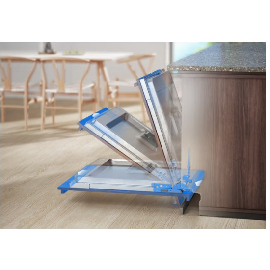 Electrolux EES48401L teljesen beépíthető mosogatógép, 3 kosár, 14 teríték, automatikus ajtónyitás, 59.6x55x81.8 cm 