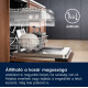 Electrolux EES48401L teljesen beépíthető mosogatógép, 3 kosár, 14 teríték, automatikus ajtónyitás, 59.6x55x81.8 cm 