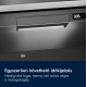 Electrolux EES48401L teljesen beépíthető mosogatógép, 3 kosár, 14 teríték, automatikus ajtónyitás, 59.6x55x81.8 cm 