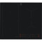Electrolux EIS62453IT beépíthető indukciós kerámialap, Bridge összekapcsolható főzőzóna, 58x51x4.4 cm, fekete szín 