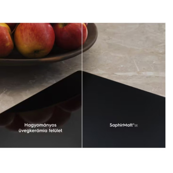 Electrolux EIT60433CT beépíthető indukciós kerámialap, 59x52x4.4 cm, matt fekete szín 