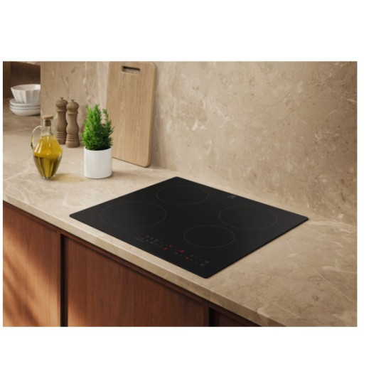 Electrolux EIT60433CT beépíthető indukciós kerámialap, 59x52x4.4 cm, matt fekete szín 