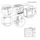 Electrolux EOE8P39WV beépíthető sütő, 72L, Wifi, pirolitikus tisztítás, 59.6x56.9x59.4 cm, fehér szín