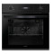 Candy beépíthető sütő, fekete szín, teleszkópos sűtősín, hőlégkeverés, 70 liter, gőztisztítás, A+ energiaosztály,   595X595X568mm